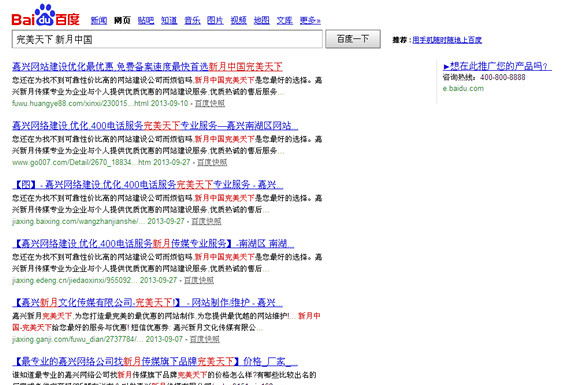嘉兴新月传媒 网站建设与推广一体化服务专家