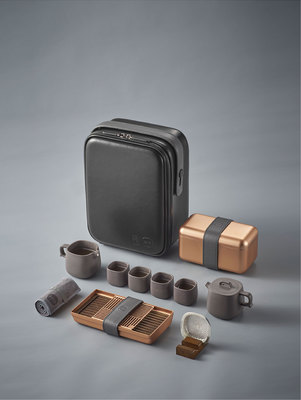 传统与现代的融合 故宫文化 × 哲品 '正谊明道' 旅行茶具套装